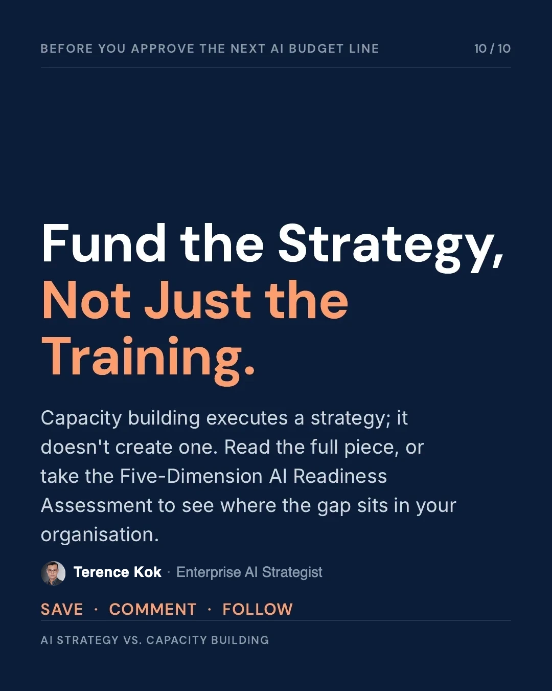 Carousel slide 10: closing call to action