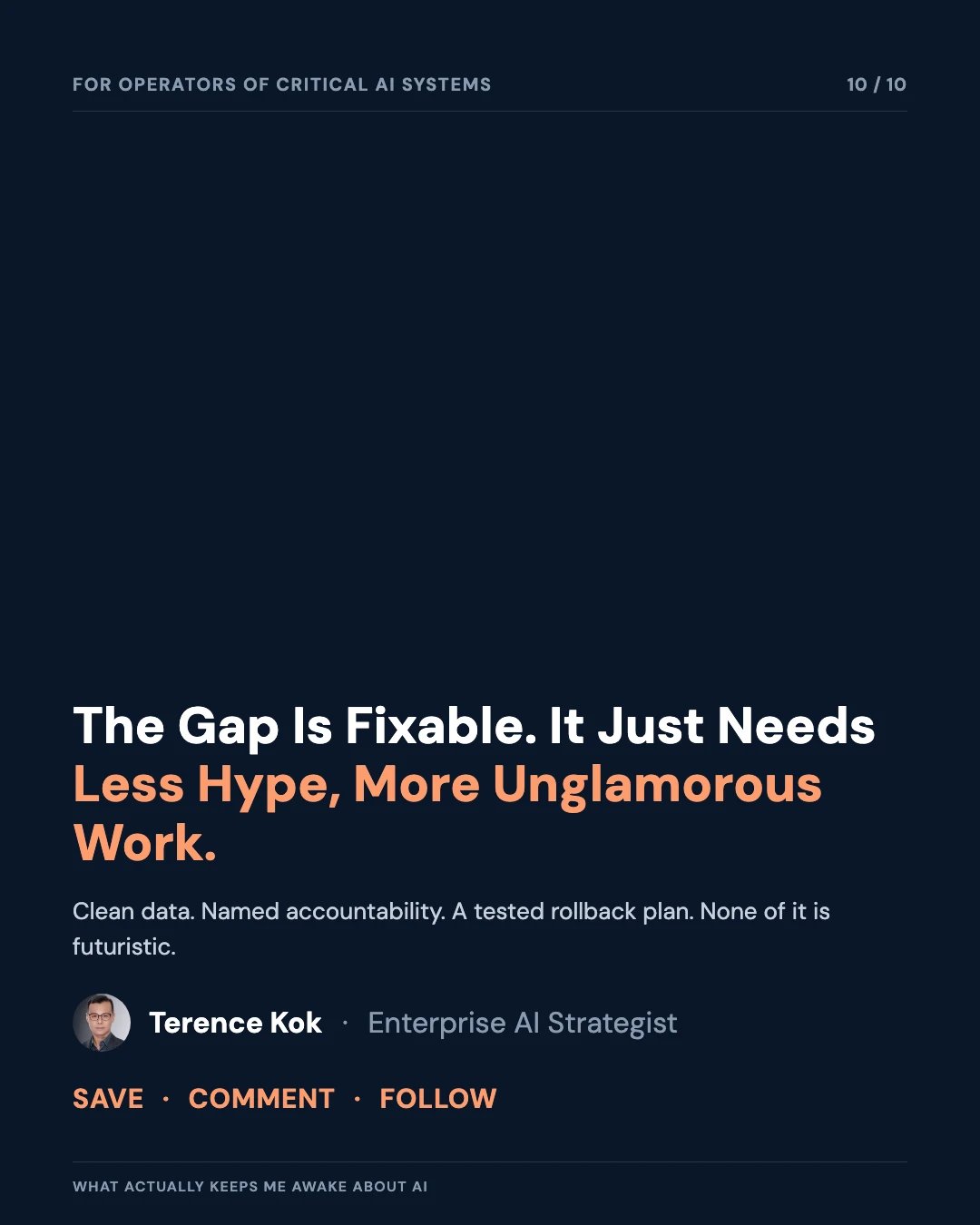 Carousel slide 10: closing call to action