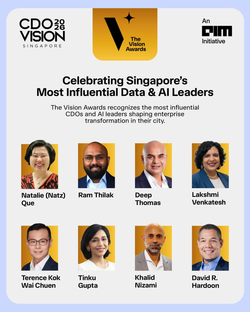 CDO Vision Singapore 2026 — Celebrating Singapore's Most Influential Data & AI Leaders, featuring Terence Kok