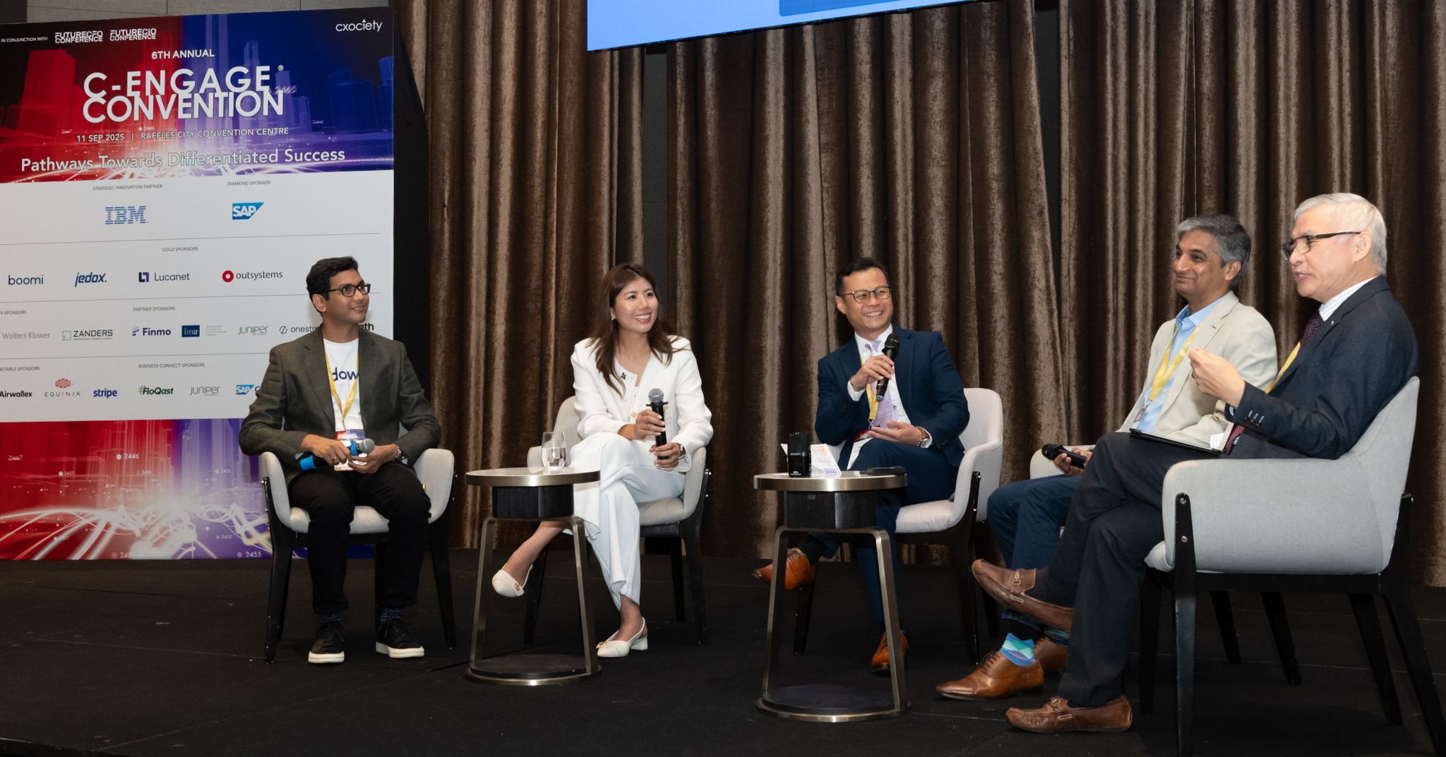 Terence Kok on panel at 6th Annual C-Engage Convention 2025 — Pathways Towards Differentiated Success
